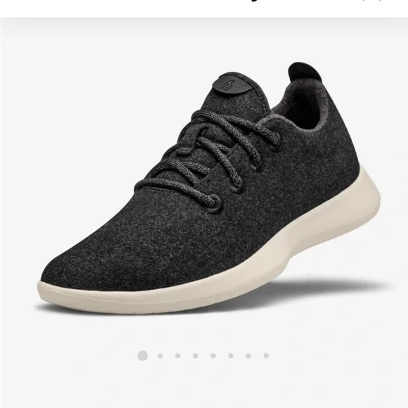 • AllBirds • Womens Wool Runners Lace Up Tuke Jo Dark Gray 7 Sneakers - Picture 1 of 6